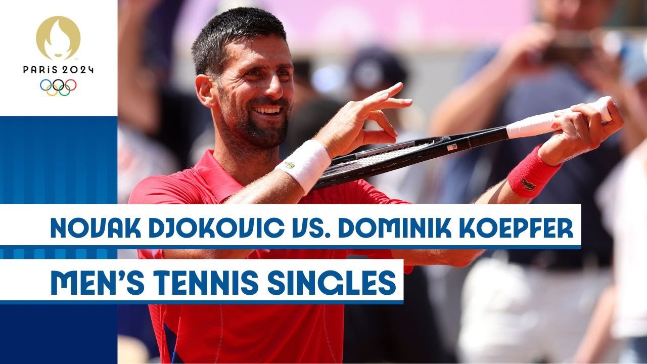 🇷🇸 Novak Djokovic vs. Dominik Koepfer 🇩🇪 | Men's Tennis Singles | #Paris2024 Highlights