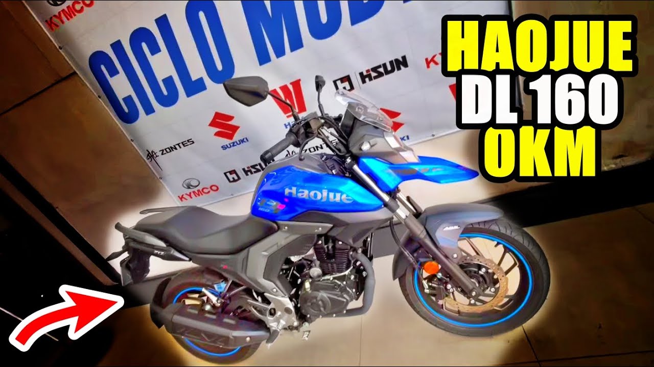 🚀 HAOJUE DL 160 2025 – Detalhes que NINGUÉM mostrou!