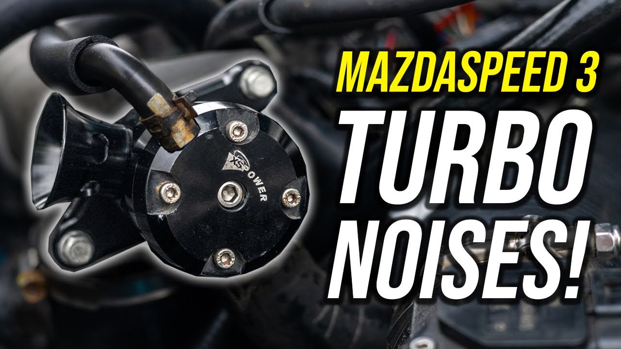 MazdaSpeed 3 XS Power 50/50 Blow Off Valve PURE SOUNDS & Install