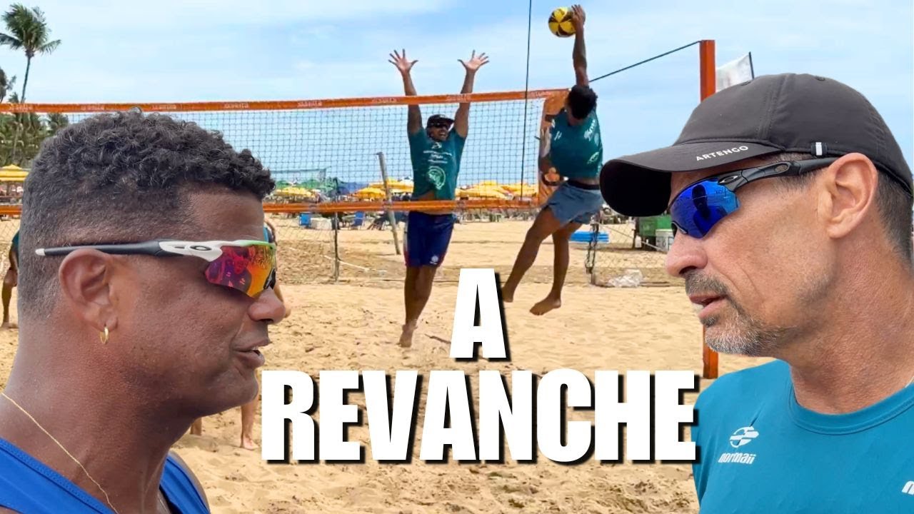 Luizão VS Fabiano! A Revanche Em Boa Viagem! #volei4x4