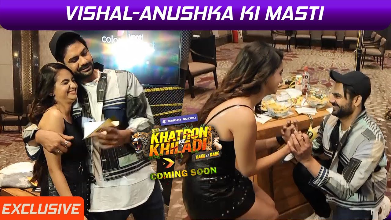 Anushka Sen Aur Vishal Aditya Ne Khole Ek Dusre Ke Pol | Fun & Exclusive Interview | KKK 11 Launch
