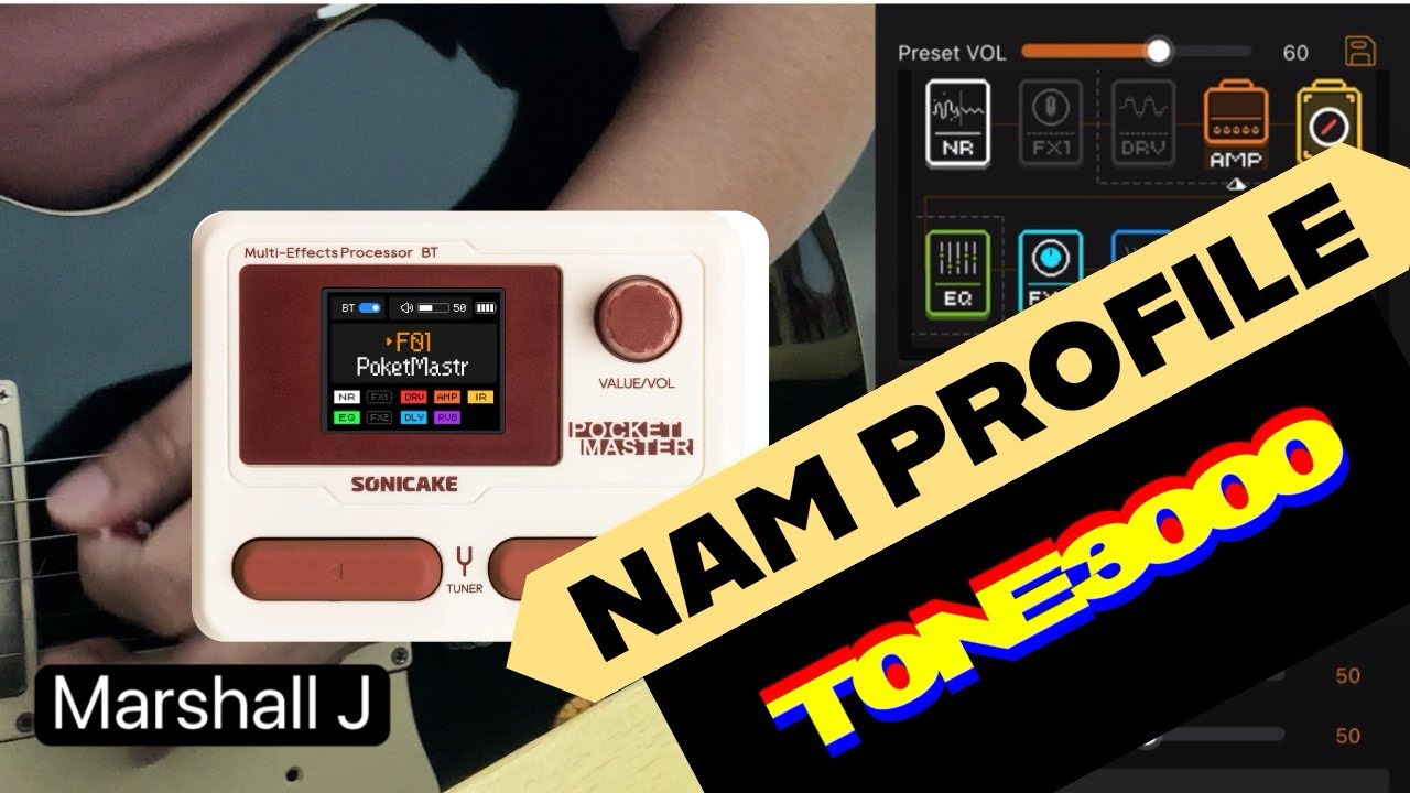 Sonicake Pocket Master + Free NAM Profile | Tone3000 Noodling & Tweaks| @SONICAKE 