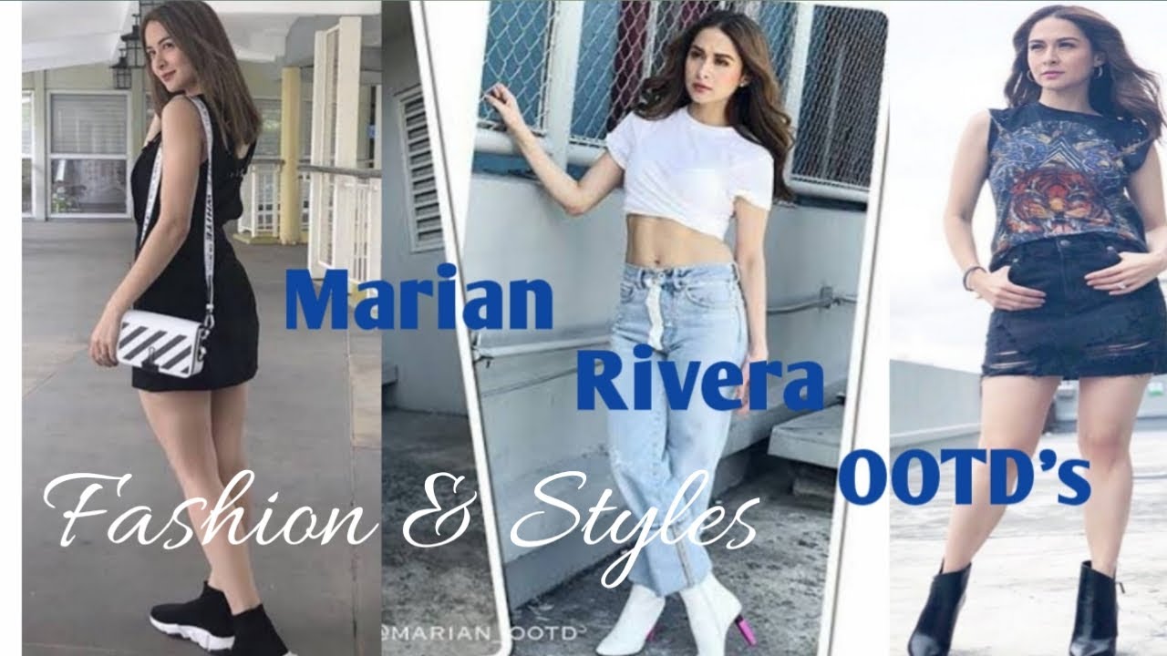 Marian Rivera OOTD's Fashion & Style