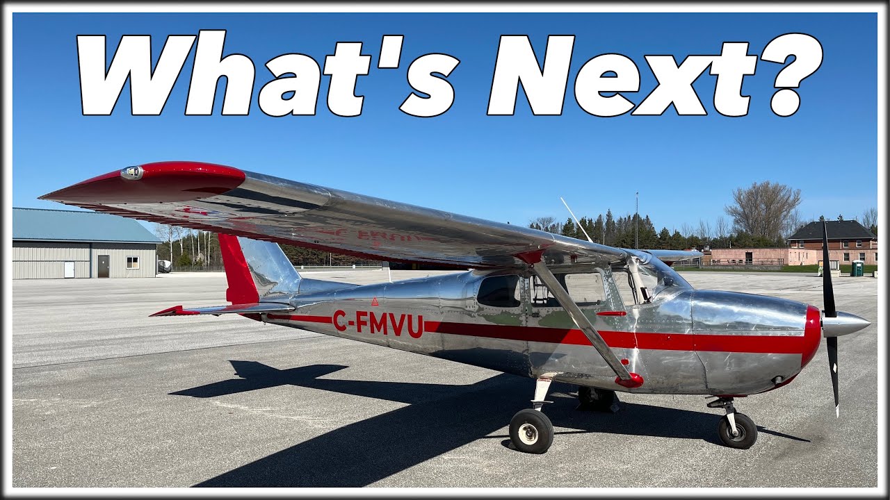 Flying C-FMVU Talking About Flying And The Channel.