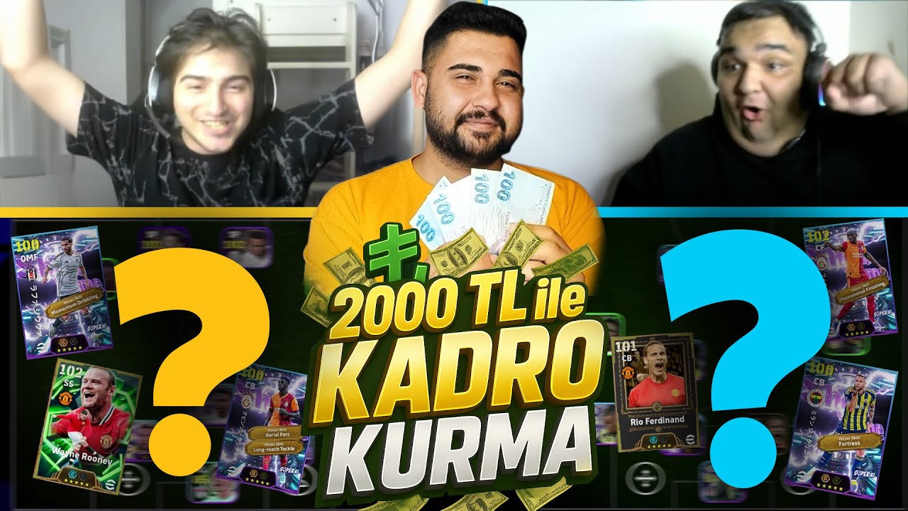 2000 TL ile EN İYİ KADROYU KİM KURACAK? 💰 KAYBEDEN 5 EPİK SİLER! TOLGA vs ARDA! 🔥