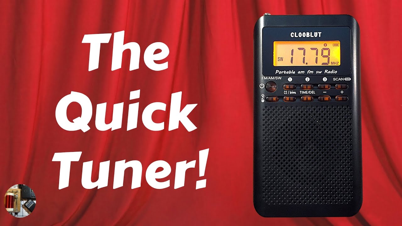 ClooBlut RD218 AM FM Stereo Shortwave Radio Review
