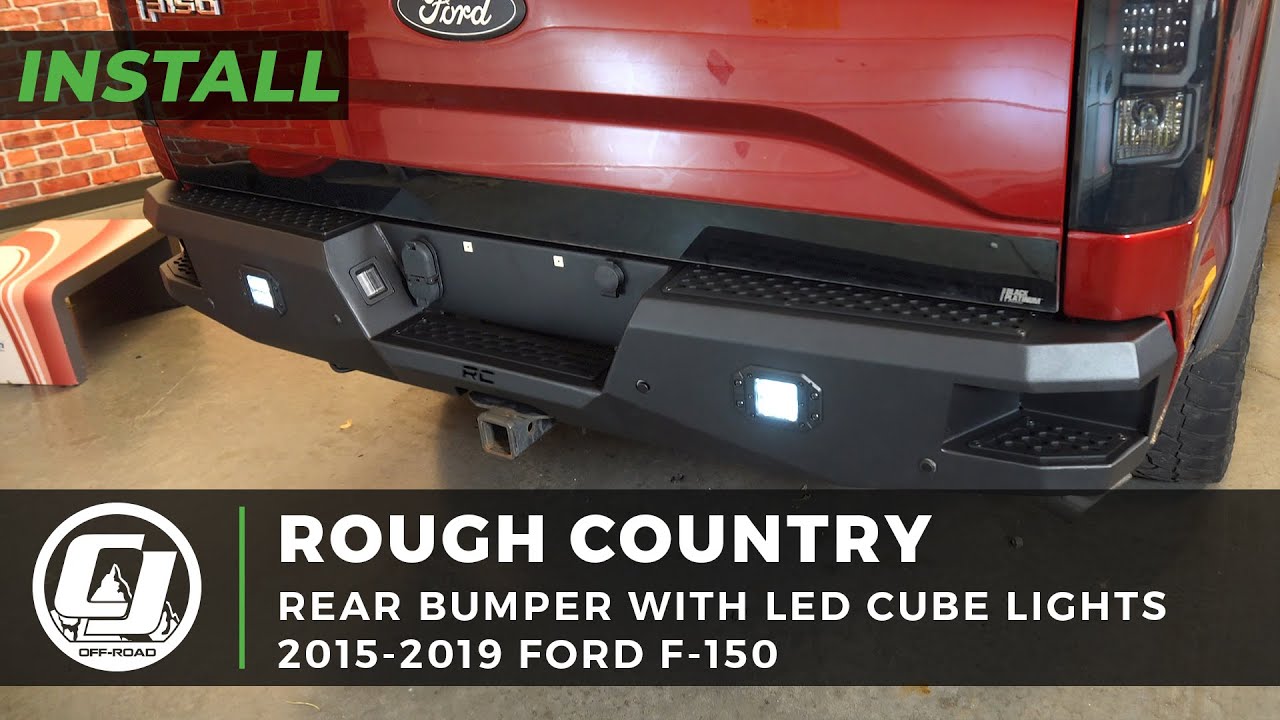 2015-2019 F-150 Install | Rough Country LED Rear Bumper