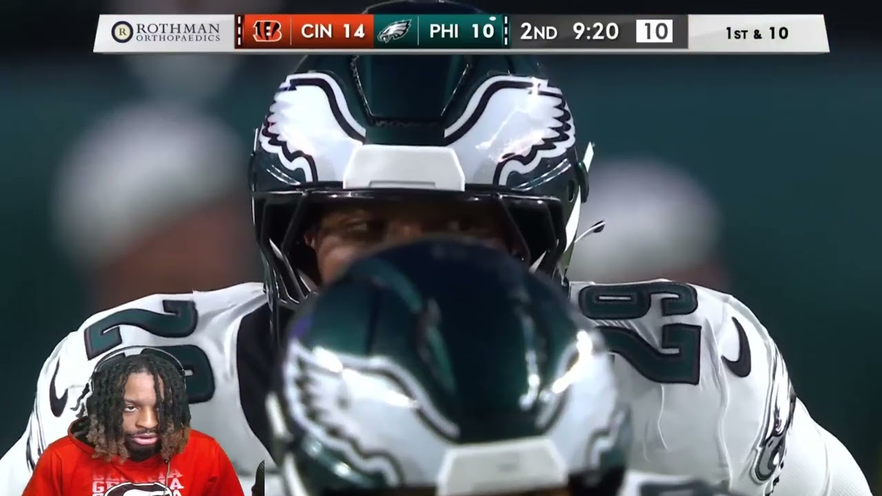 REACTING TO Cincinnati Bengals vs. Philadelphia Eagles Game Highlights!!!