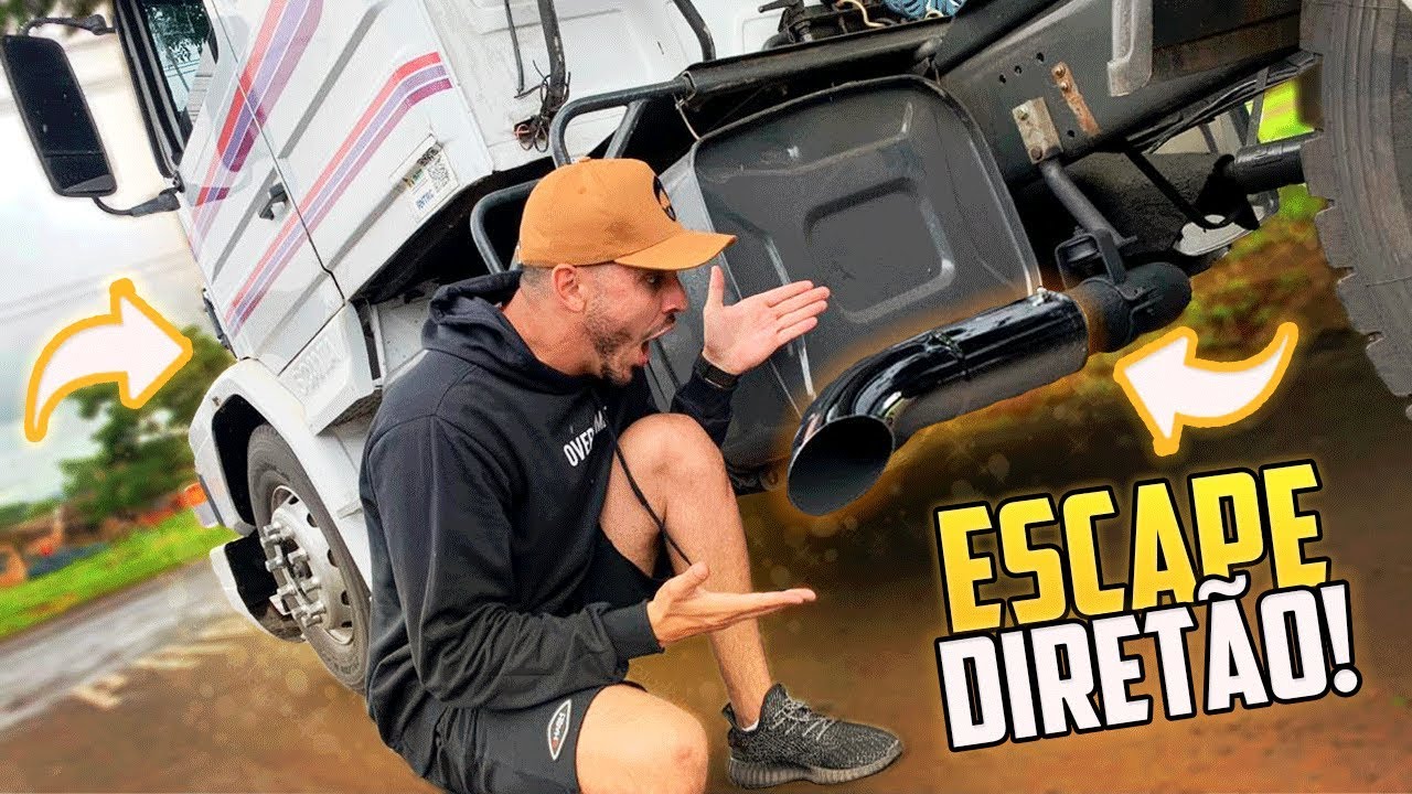 DEIXEI MEU SCANIA 112 SÓ O CANO 😱 ESCAPE DIRETO!