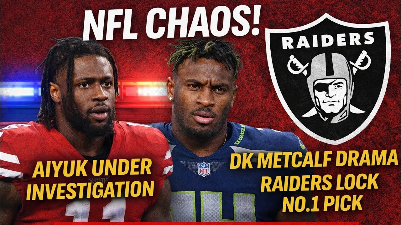 Aiyuk Speeding Scandal, DK Metcalf Decision & Raiders Clinch No.1 Pick | NFL News