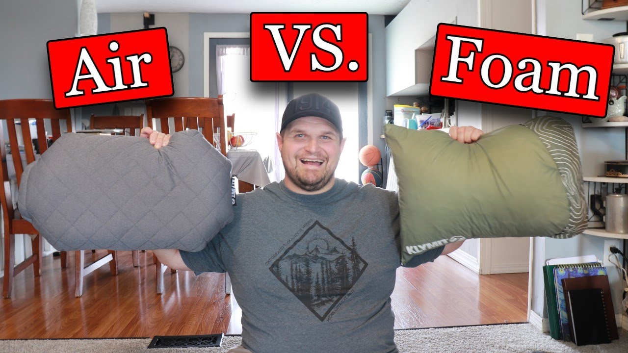 Klymit Luxe vs Klymit Drift Best Pillows for Hiking