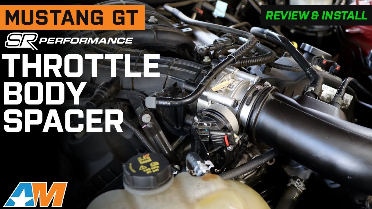 2011-2017 Mustang V6 SR Performance Throttle Body Spacer Review & Install