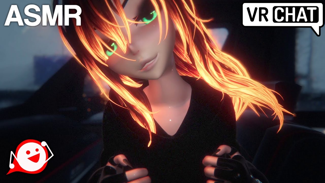 Rainy Day Car Comfort Whispers - VRChat ASMR Binaural Audio