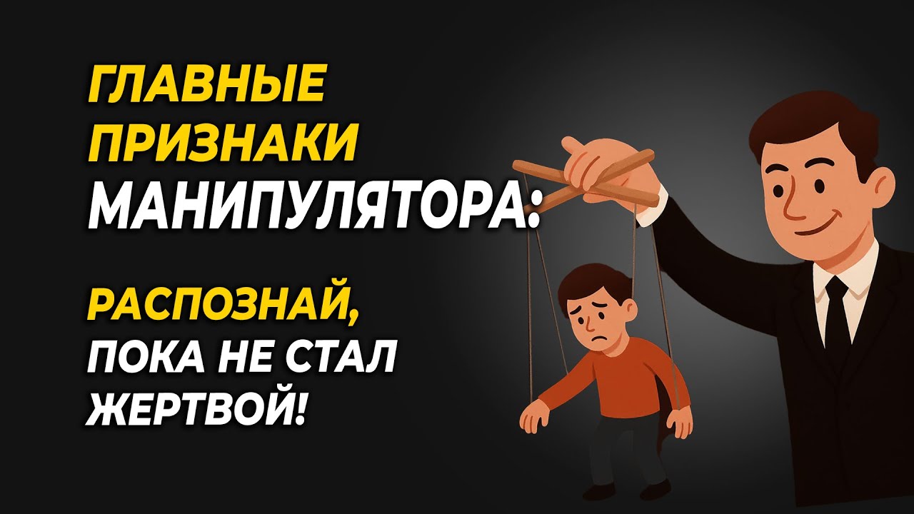 Как распознать манипулятора: 5 главных признаков