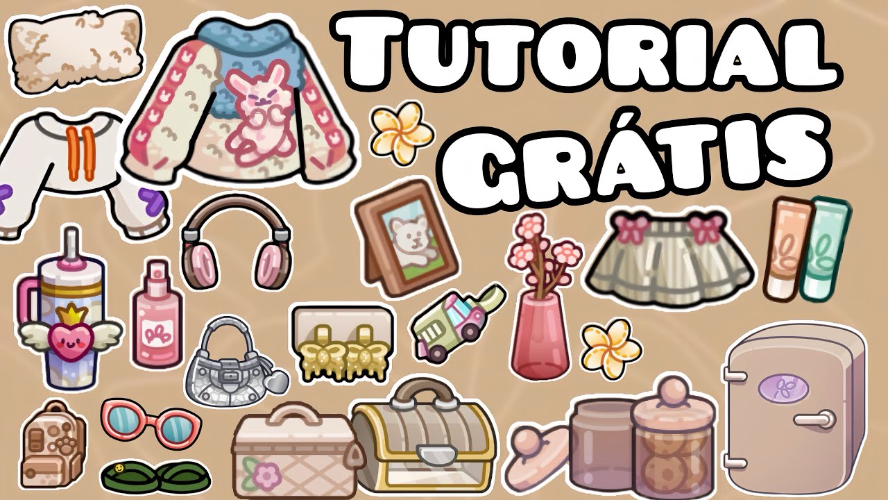 &bull;TUTORIAL itens  AESTHETICS🤩|Pazu Avatar World #avatarworld #fyp