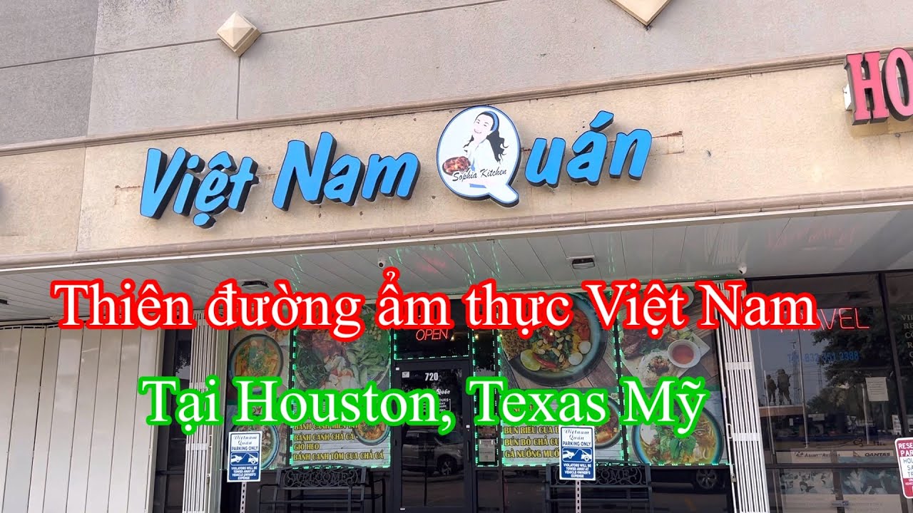 Thiên đường ẩm thực, món ăn Việt Nam tại Houston, Texas Mỹ.@Trải nghiệm cùng Dulevlog