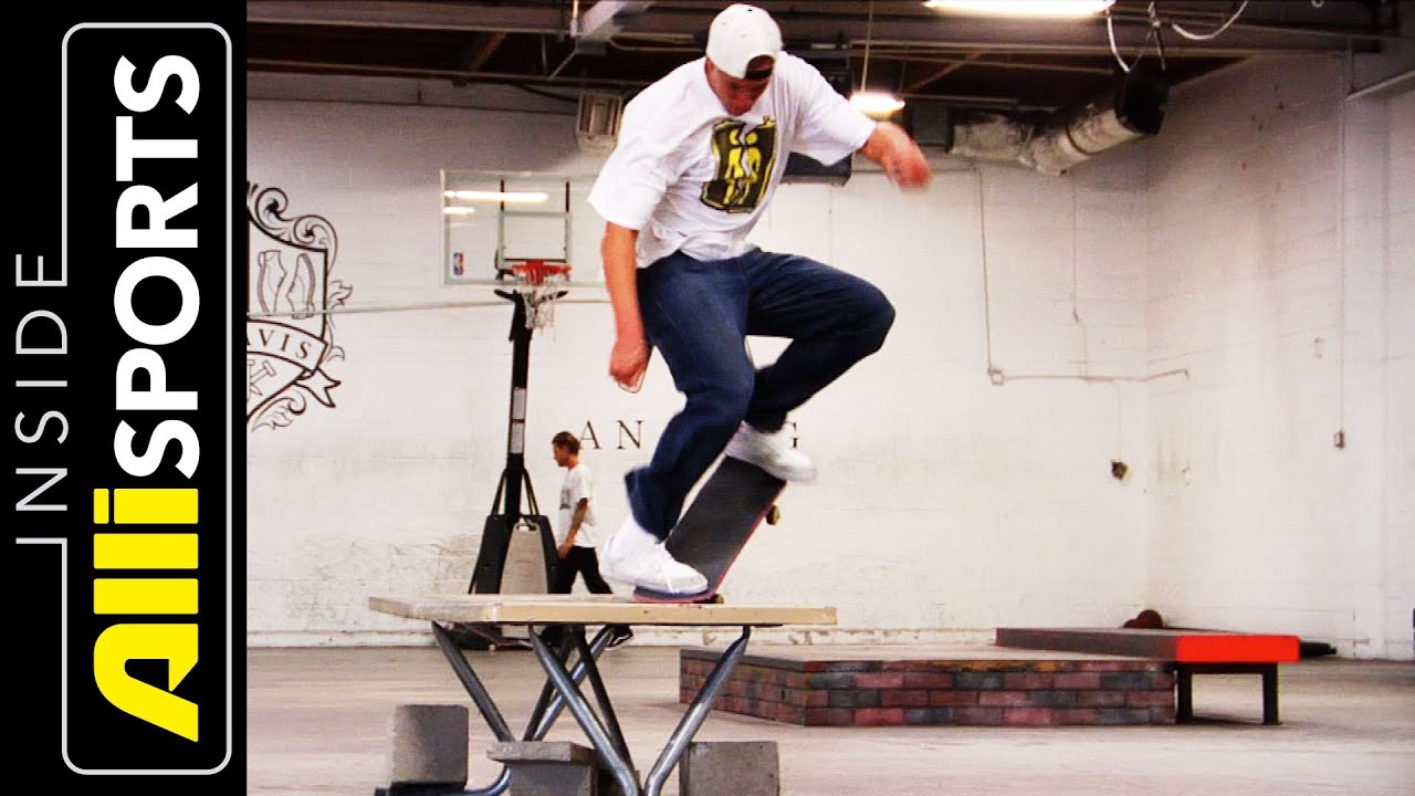Inside Brandon Biebel's Private Skate Facility | Inside Alli Sports