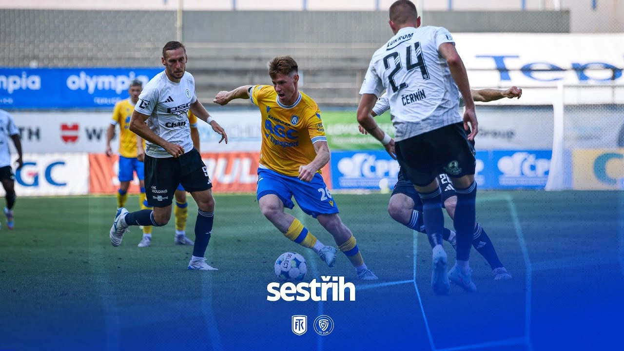 Sestřih utkání Teplice - Zlín (19.7.2025)