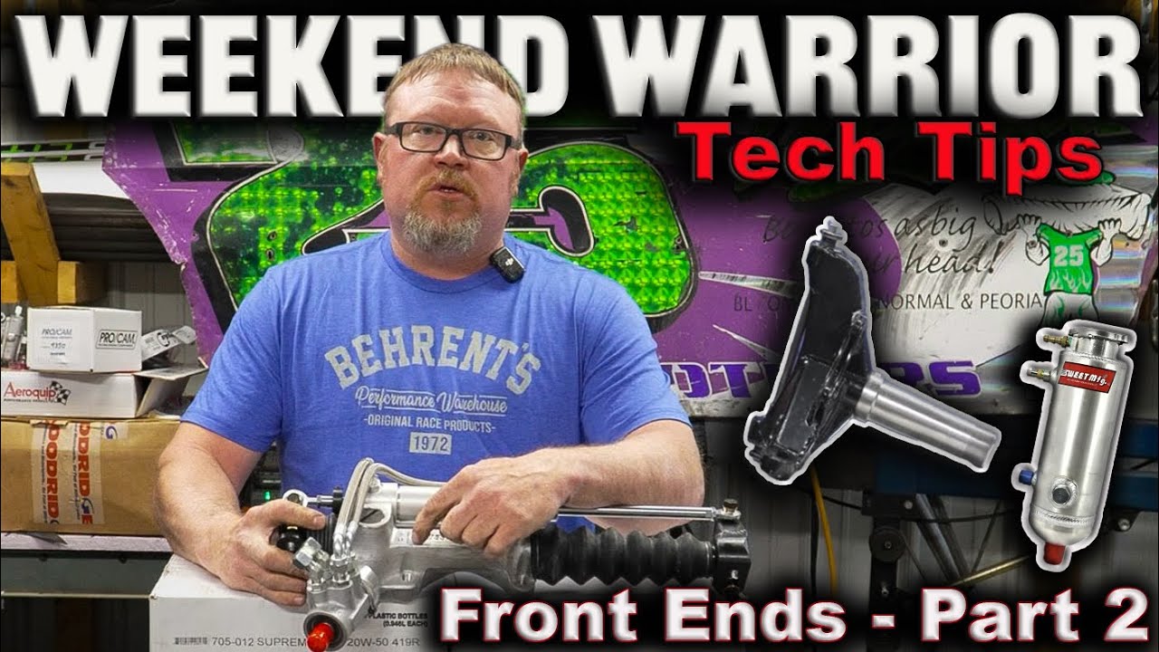 Front Ends - Part 2 | Weekend Warrior Tech Tips | Spindles-Racks-Servos-Power Steering.