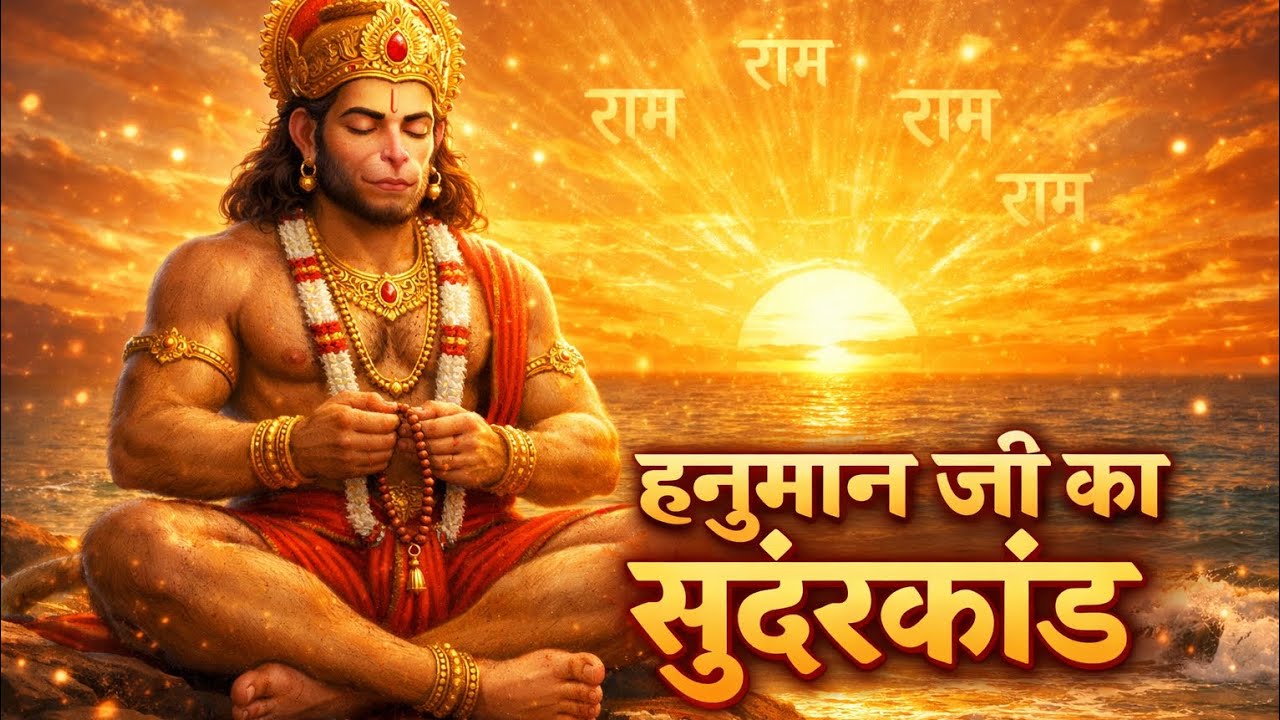 🔥 Hanuman Ji Sundarkand 🙏 Listen Once & All Problems Will Go Away