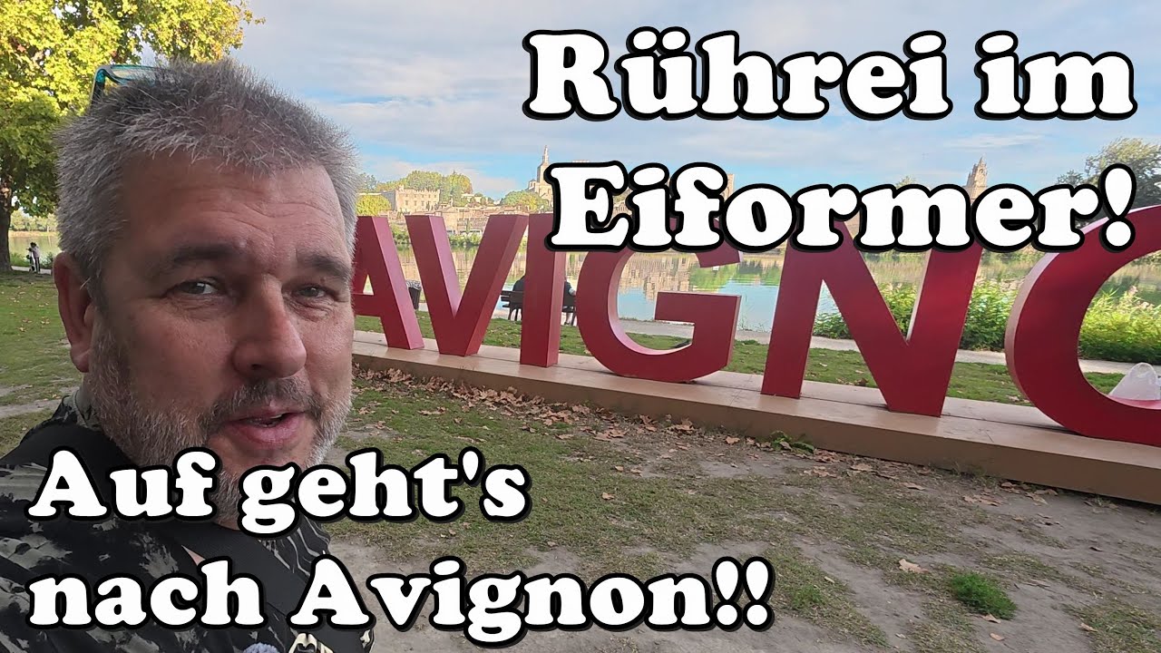 Frühstück mit Eiformer - Roadtrip nach Avignon - Herbsttour Südfrankreich