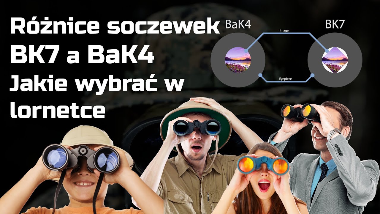 Soczewki BK7 i BaK4 w Lornetkach – różnice optyczne