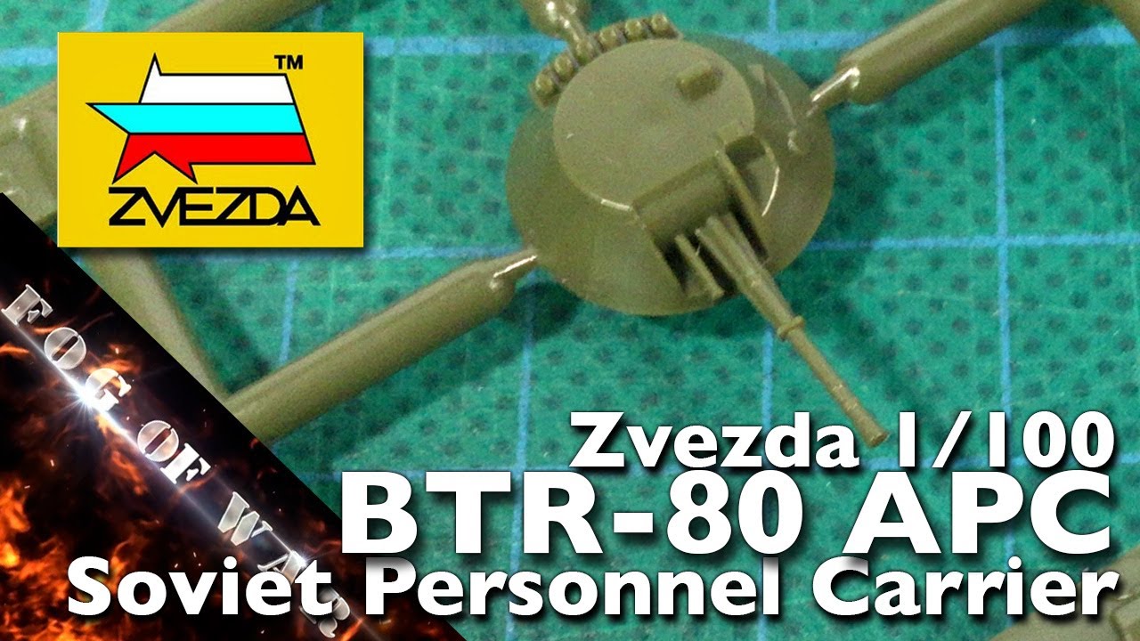 Inbox | Zvezda BTR-80 Soviet Personnel Carrier 1/100 (15mm) | Modern