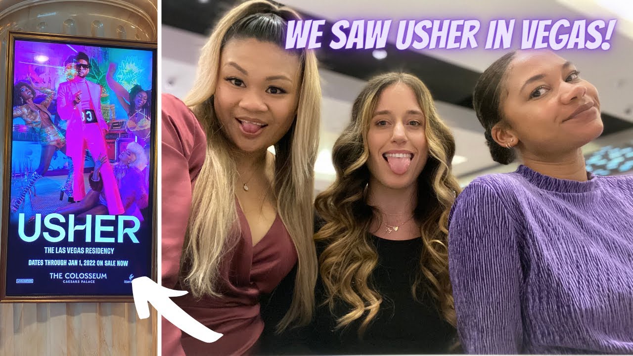 TRAVEL VLOG | Usher Las Vegas Residency + Last Day in Vegas