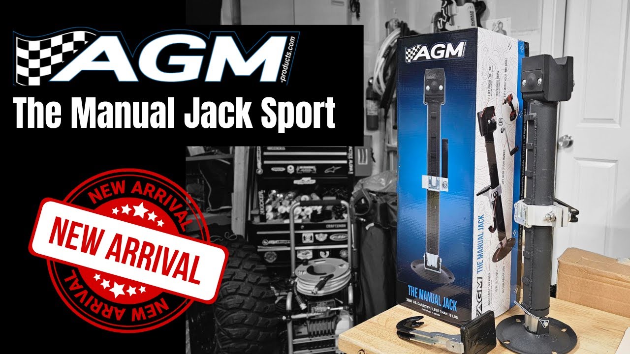 AGM Manual Jack Sport: Lightning-Fast UTV Lift for Epic Off-Road Adventures!
