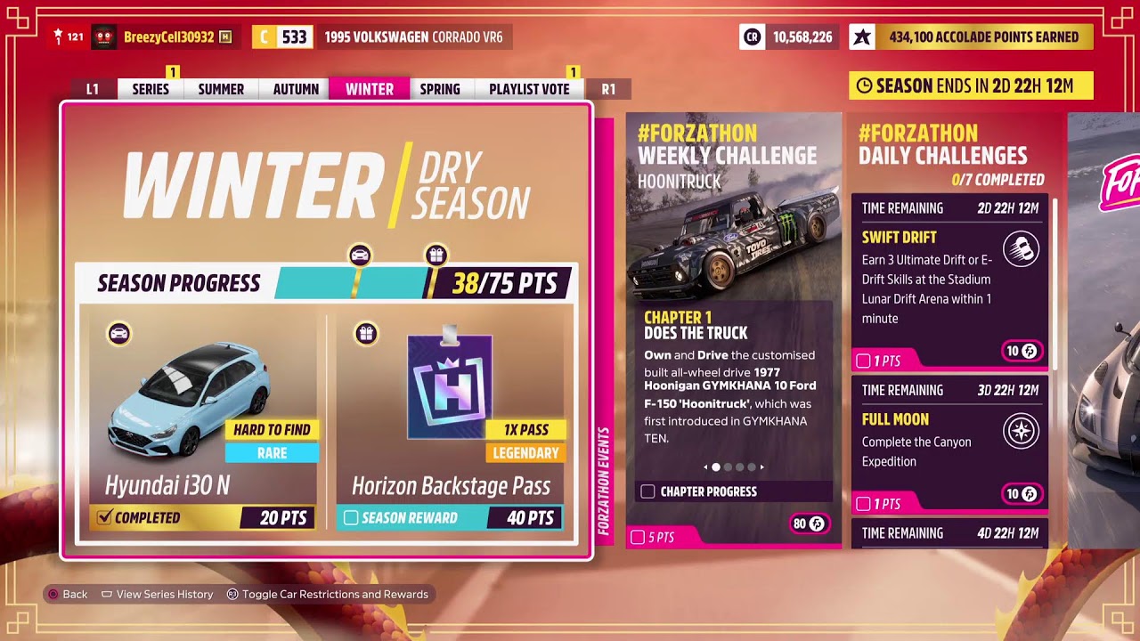 Forza Horizon 5 Weekly Races Let's Go 🏎️✌️