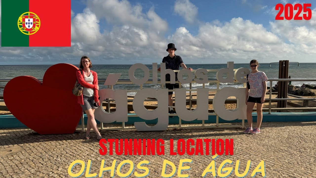 Olhos de Agua | Beach - Pickwicks Tavern Algarve 2025 Vlog