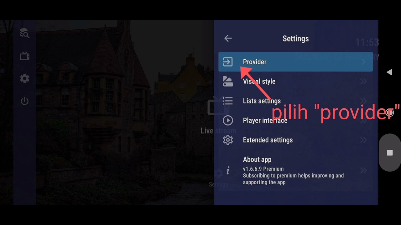 cara mudah masukkan url OTT NAVIGATOR