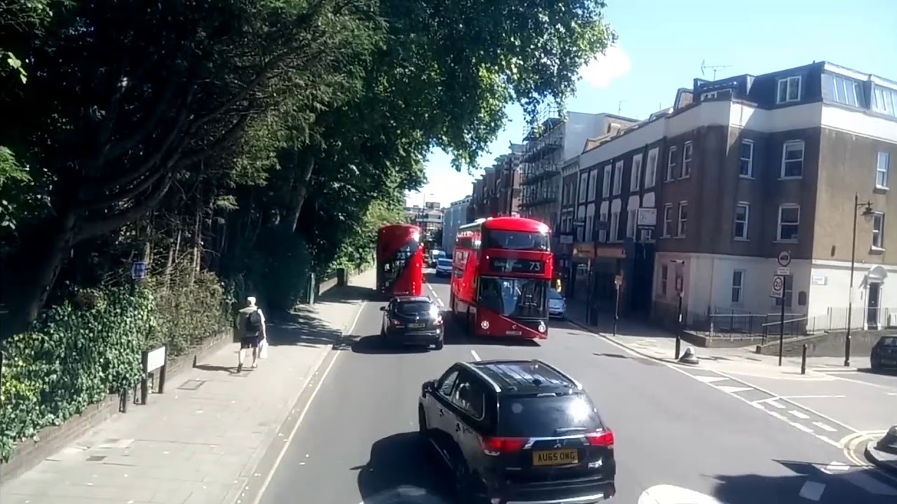 FULL ROUTE VISUAL | London Bus Route 341 - Waterloo to Angel Road, Superstores | HV334 (LF67EUA)