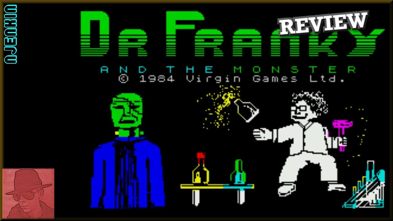 Dr Franky and the Monster - on the ZX Spectrum 48K !! with Commentary
