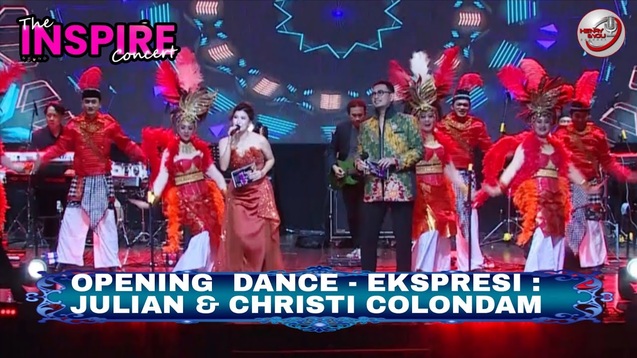 OPENING DANCE 'EKSPRESI' : JULIAN DEKRITA & CHRISTI COLONDAM (LIVE)