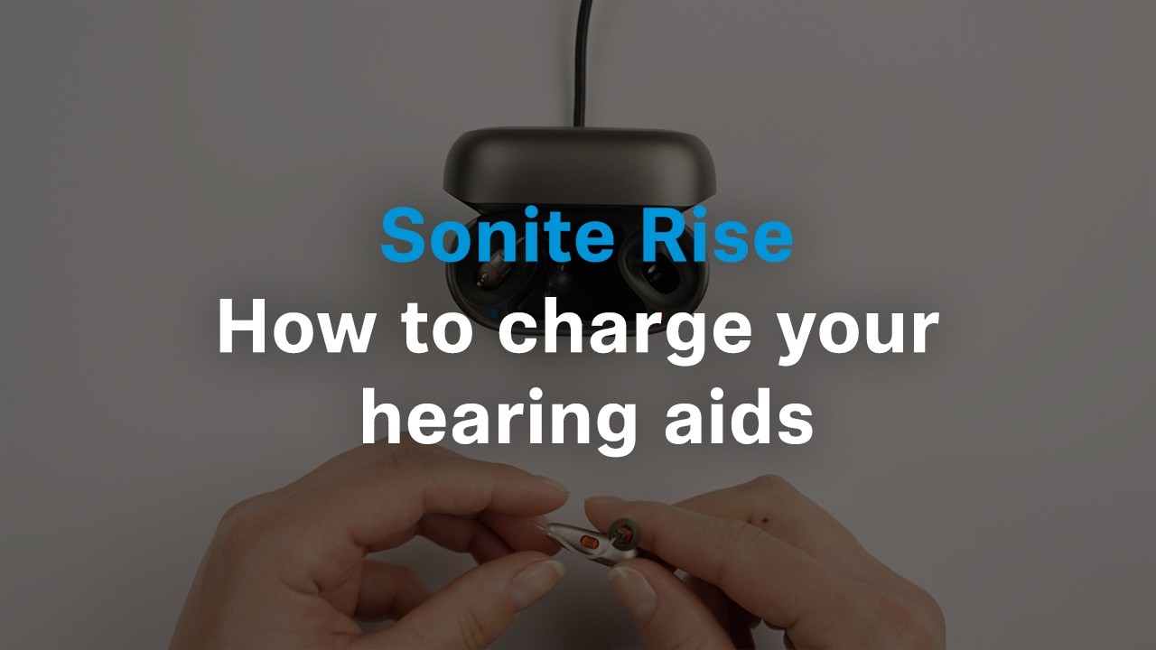 How to charge your Sonite Rise hearing aids | Sennheiser