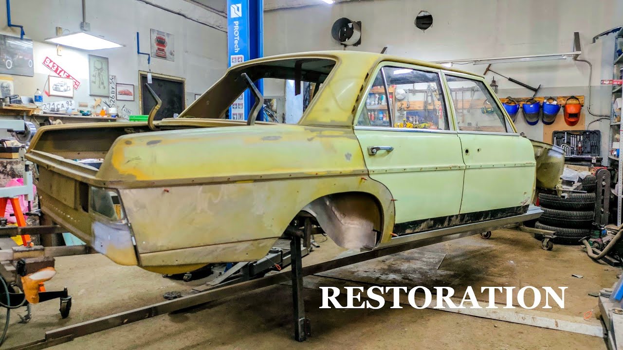 Restoration Old Mercedes w114