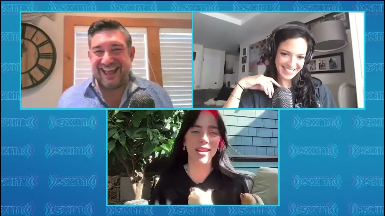 Billie eilish interview with Sirius XM