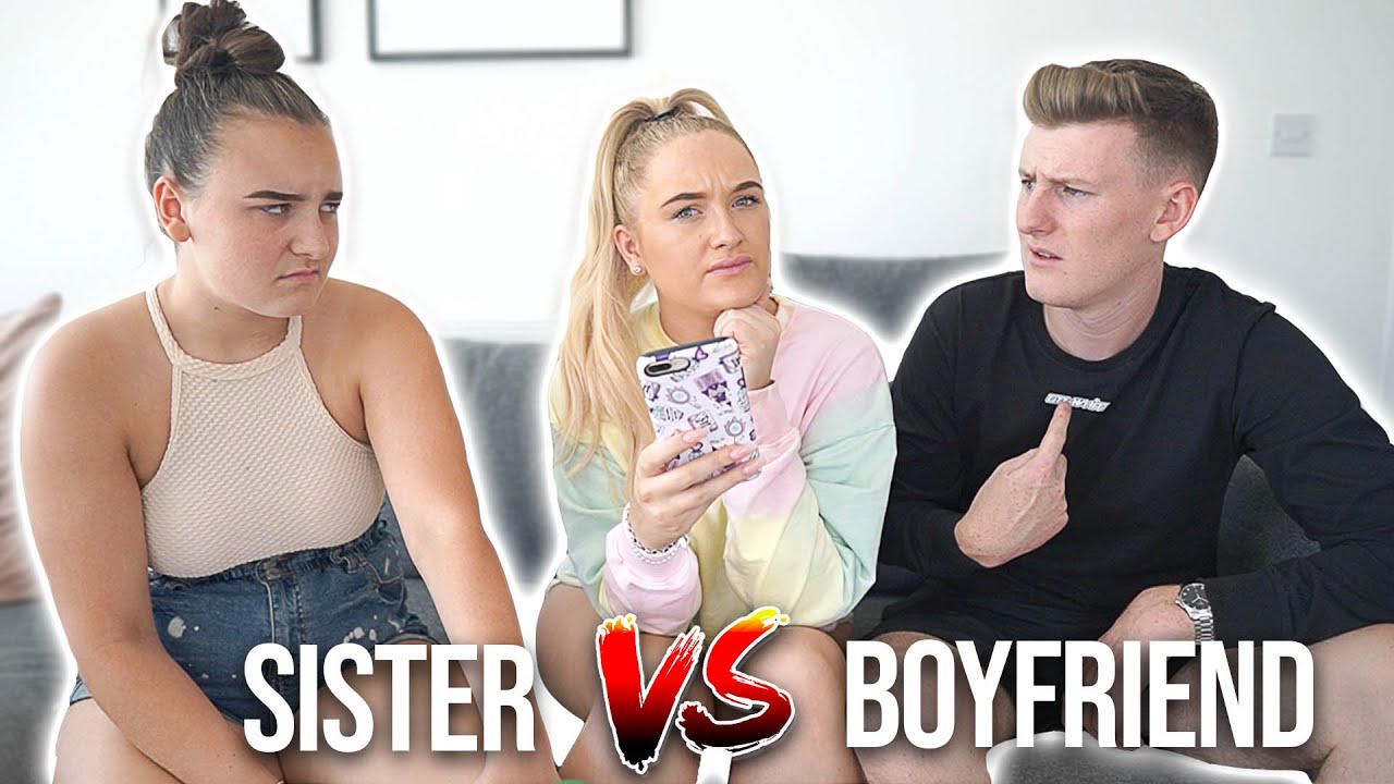 WHO KNOWS ME BETTER? SISTER VS BOYFRIEND CHALLENGE!!