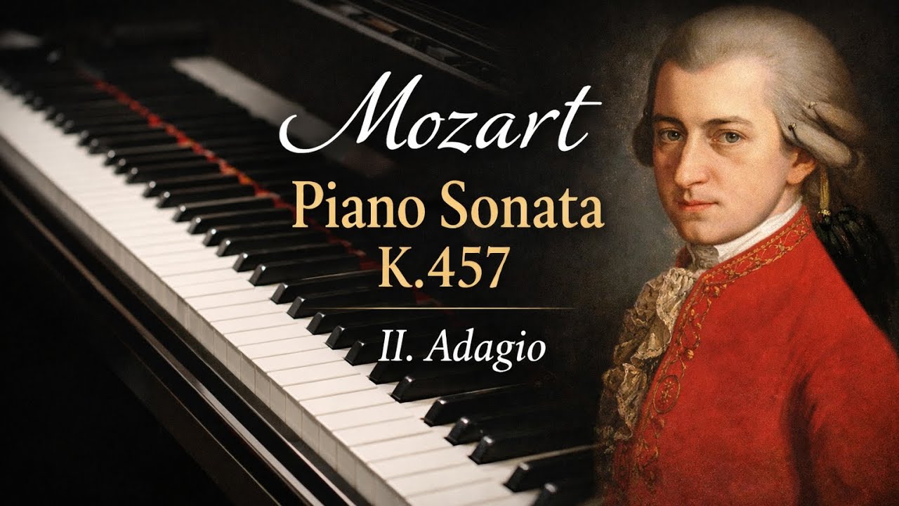 Mozart Piano Sonata K.457, II. Adagio