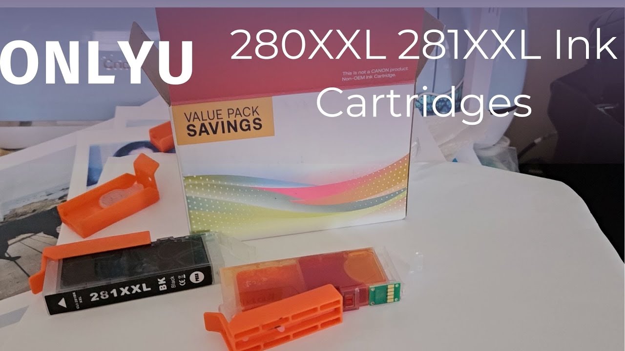 In Hand Review of ONLYU 280XXL 281XXL Ink Cartridges