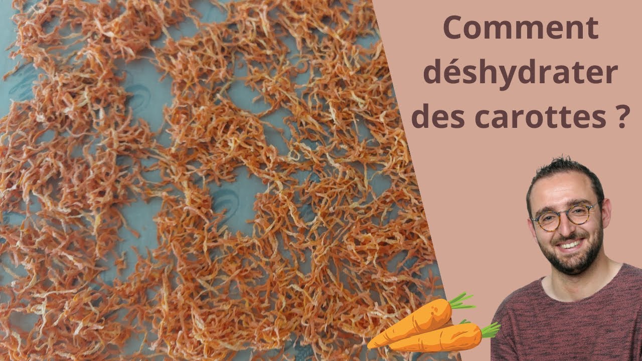 Comment déshydrater des carottes ?