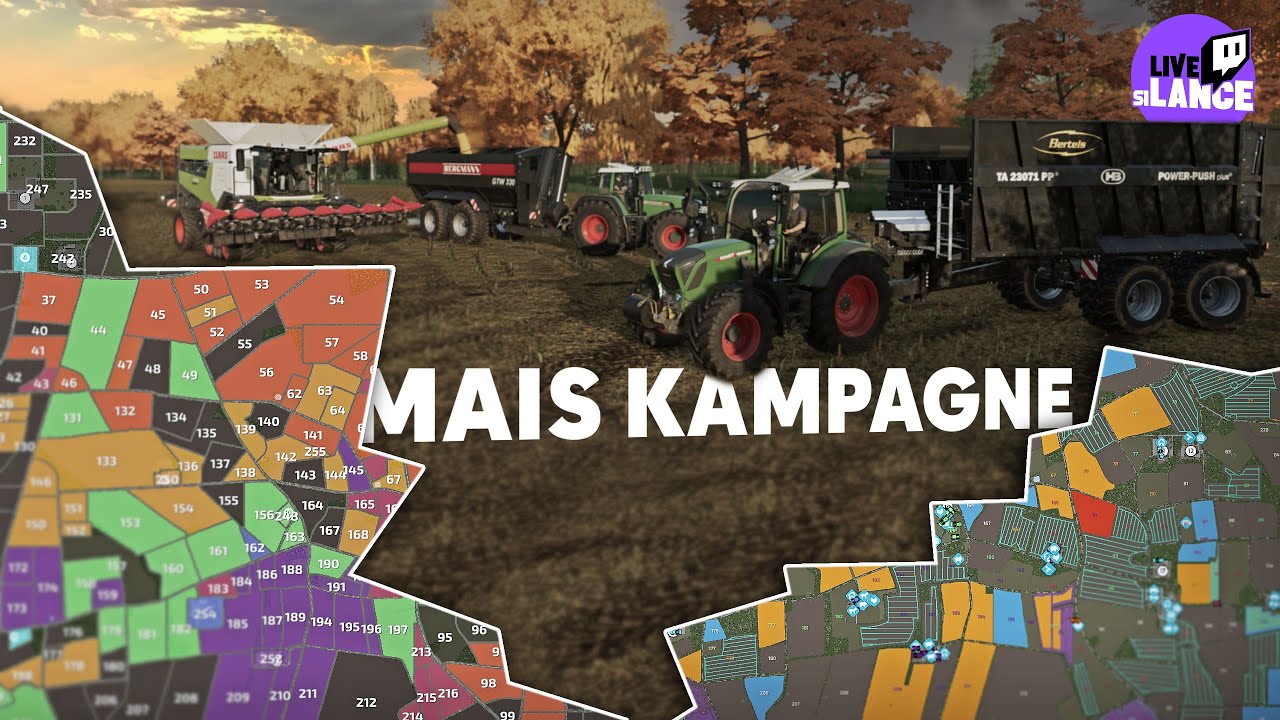 Überladewagen, Drescher, Mühle - weiter im Mais! Projekt Münsterland im LS22