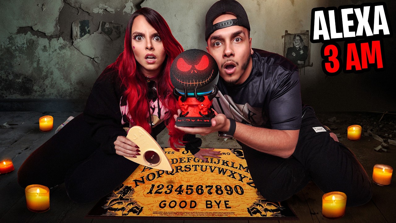 JUGAMOS a la OUIJA con la ALEXA de la DEEP WEB a las 3 AM!!☠️​❌​ @JennyDevil