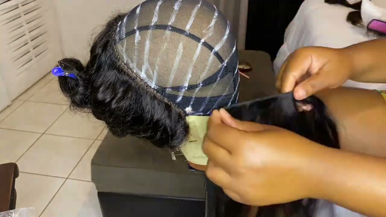 STEP BY STEP  WIG CONSTRUCTION TUTORIAL