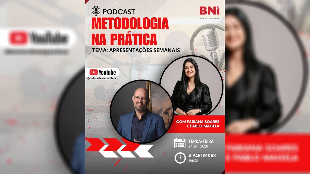 Apresentações Semanais | Métodologia na Prática - BNI Nordestes Paulista