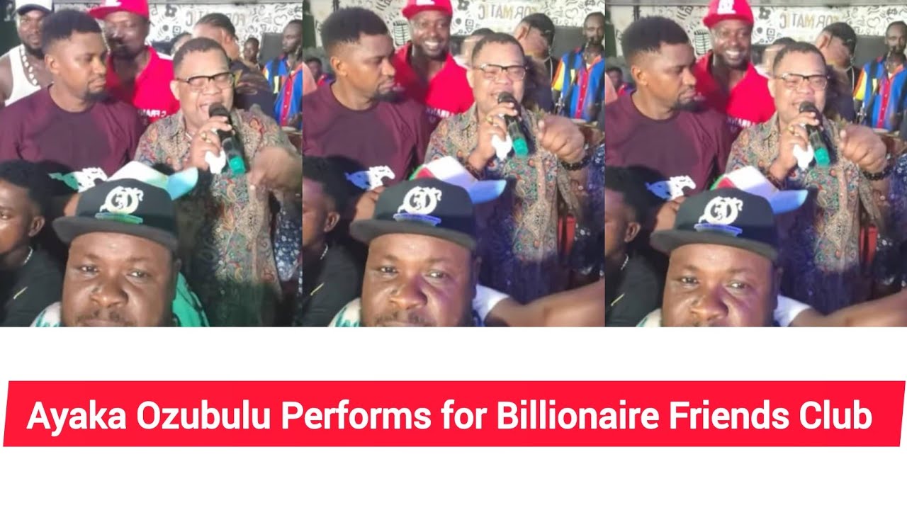 Ayaka Ozubulu Performs for Billionaire Friends Club 