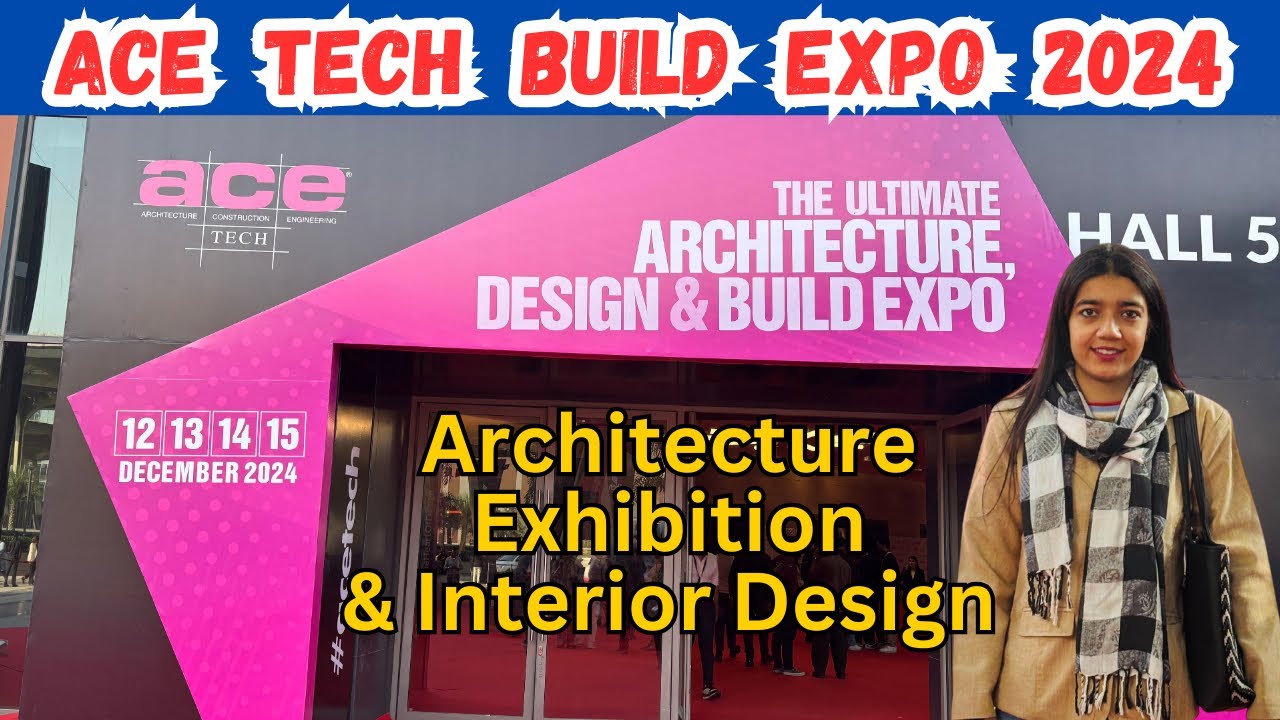 Ace Tech Exhibition 2024|Acetech Expo Delhi 2024|Architecture Engineer Build Expo at Pragati Maidan