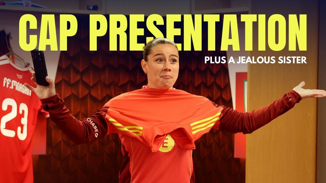 50 games for Wales&hellip; and My Sister Was NOT Happy 👀 Wales camp | Ffion Morgan vlog