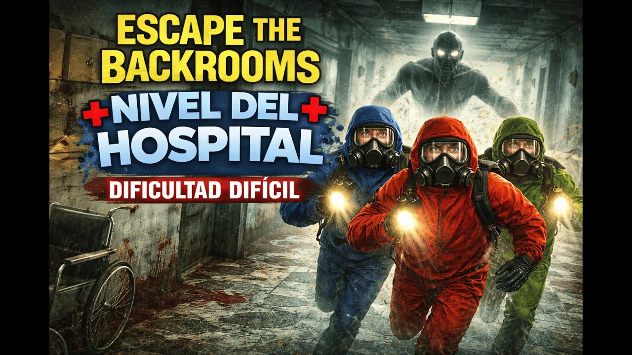 Escape the Backrooms | Nivel del Hospital | Dificultad Difícil